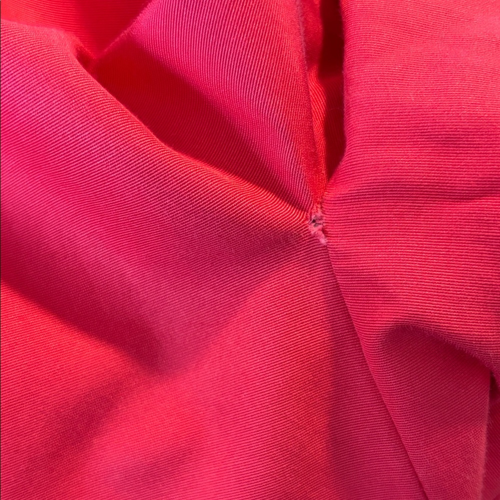 Kate Spade Dorothy Kendall lightweight Salmon Pink Spring jacket Bow coat - Picture 6 of 7
